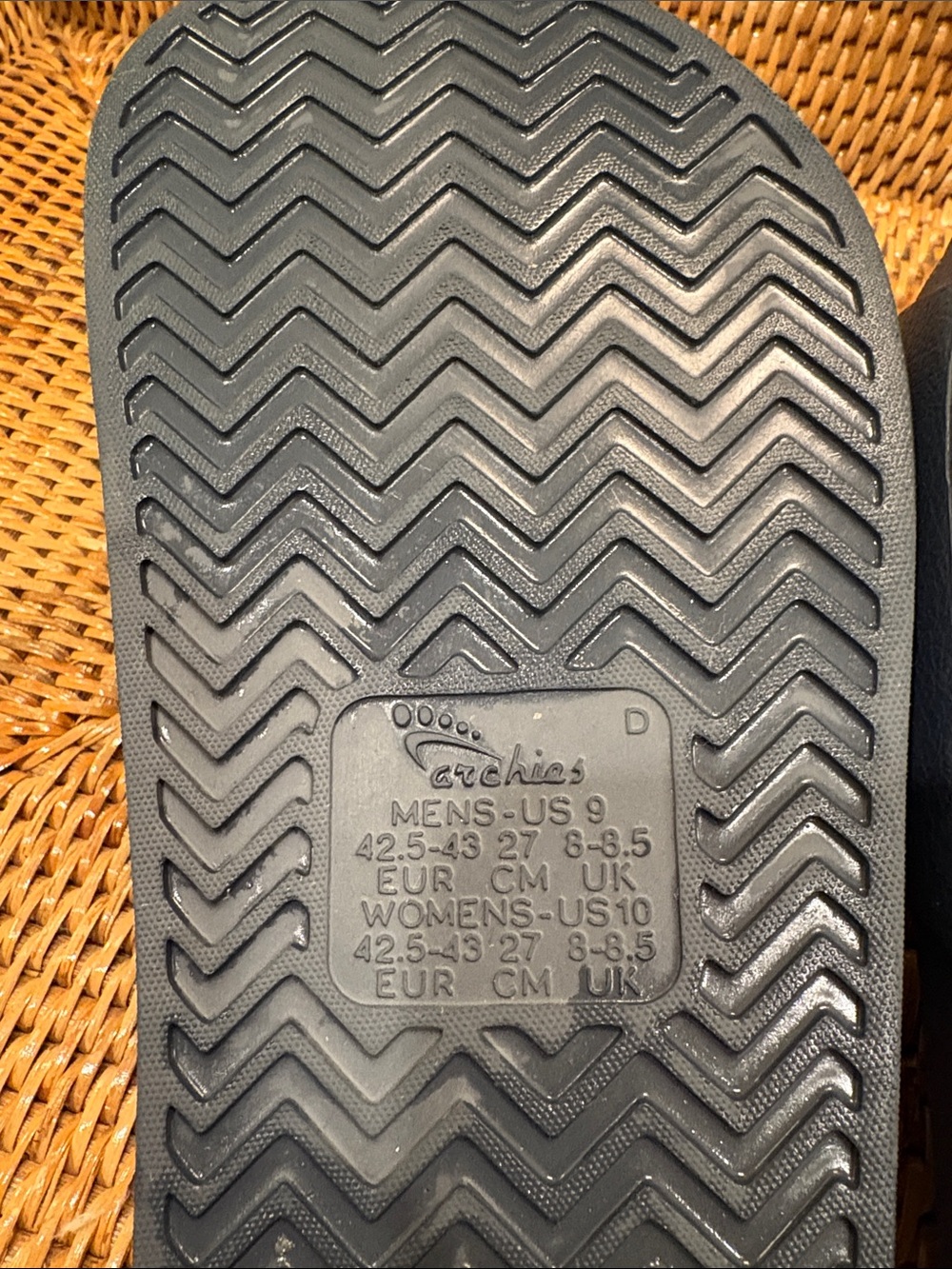 Men's Casual Slide Sandals in Navy Blue - Picture 3 of 6